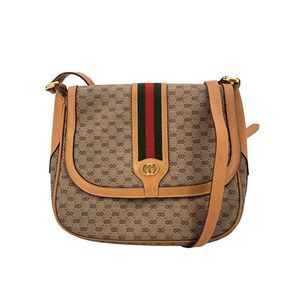 Gucci Vintage Cloth Crossbody Bag